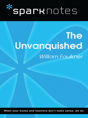 cover image of The Unvanquished (SparkNotes Literature Guide)